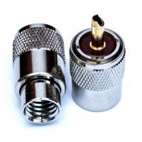 Штекер UHF RG-213 || під кабель , Латунь Штекер UHF RG-213 || під кабель , Латунь