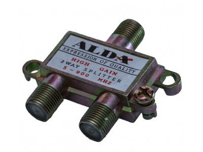 Зображення Сплітер Alda 5-1000MHz (прохідний) 2 ТВ у категорії Пасивні