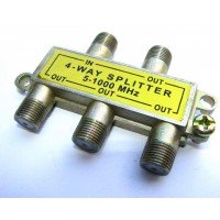 Сплітер Alda 5-1000MHz (прохідний) 4 ТВ Сплітер Alda 5-1000MHz (прохідний) 4 ТВ