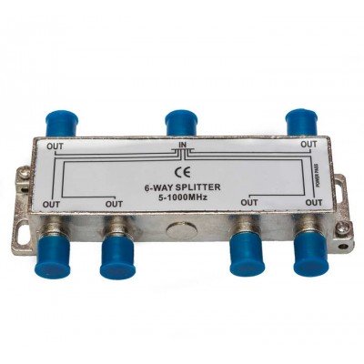 Зображення Сплітер 657D 5-1000 MHz (прохідний) 6 ТВ у категорії Пасивні