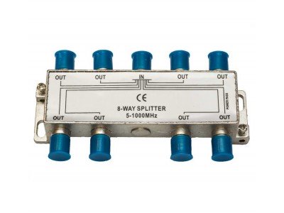 Зображення Сплітер 657D 5-1000 MHz (прохідний) 8 ТВ у категорії Пасивні