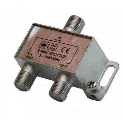 Зображення Сплітер 655D 5-1000 MHz (прохідний) 2 ТВ у категорії Пасивні