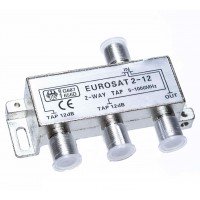 TAP EUROSAT -12dB 2-WAY 5-1000MHz