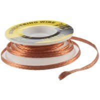 Стрічка для видалення припою 2.5 х1,5м Стрічка для видалення припою 2.5 х1,5м