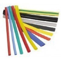 Термоусадочна трубка  2.5/1.25 ||W-1-H чорна 1м.