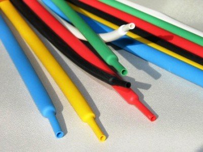 Зображення Термоусадочна трубка  50/25 чорна (1м.) у категорії ТЕРМОУСАДЖУВАЛЬНА ТРУБКА