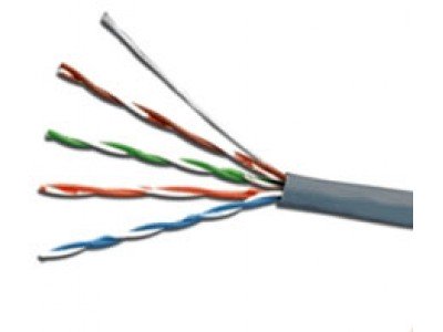 Зображення Вита пара UTP CAT5e 24AWG Finmark внутрішній білий, 305м у категорії КАБЕЛЯ ДЛЯ ІНТЕРНЕТУ