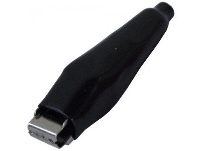 Зображення Крокодил 5A L=43 (чорний) у категорії ЗАЖИМИ КРОКОДИЛИ