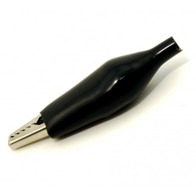 Зображення Крокодил L=50 (чорний) у категорії ЗАЖИМИ КРОКОДИЛИ