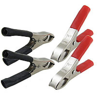 Зображення Крокодил L=80 || 50А чорний у категорії ЗАЖИМИ КРОКОДИЛИ